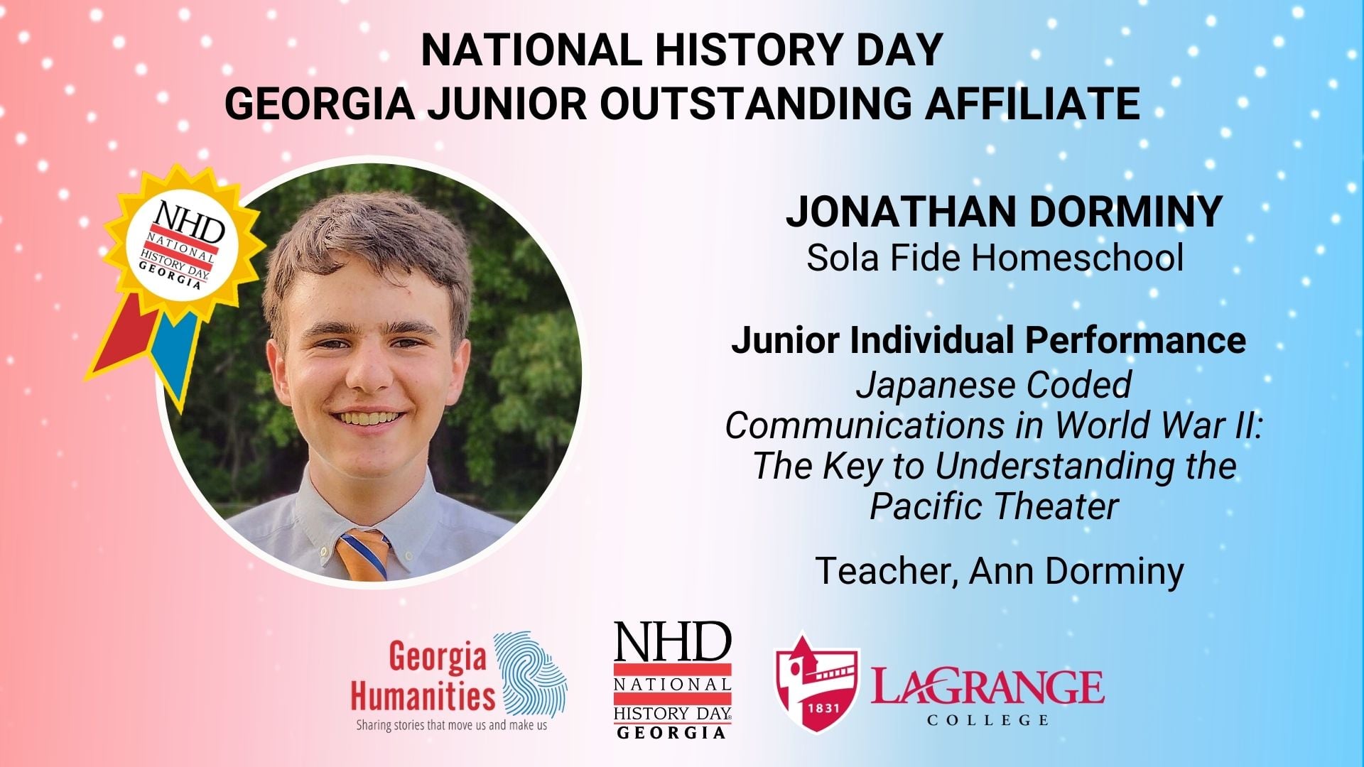 National History Day Humanities