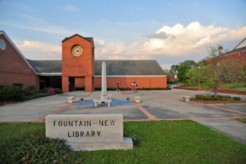 Brewton-Parker Fountain-New Library